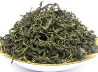 dried herbal tea of Dogbane Leaf in a pile