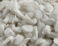 whitish herb blocks and pieces of Talcumn are piled together