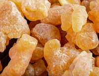yellowish herb blocks of Frankincense