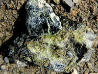 minerals of Serpentine marble
