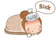 Postpartum periodical cold and periodical fever.
