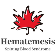 Hematemesis:spitting blood